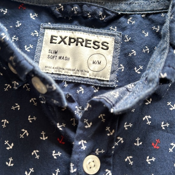 Men’s Express button up shirt - Picture 2 of 4
